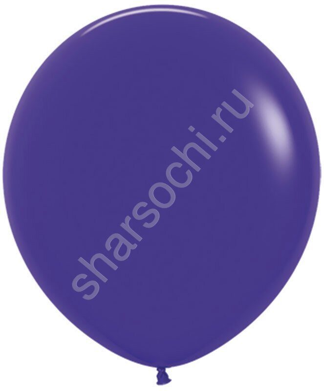 Шар (30''/76 см) Фиолетовый (051), пастель, 20 шт.