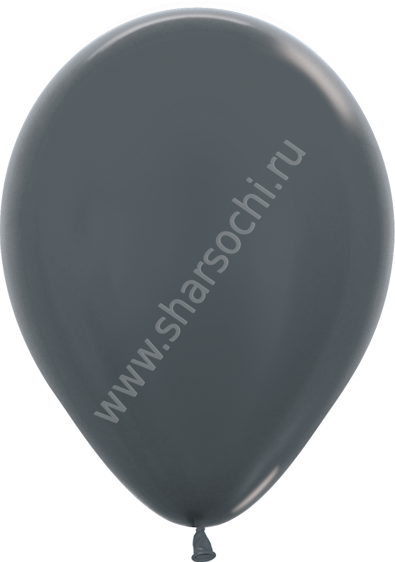 Шар (10''/25 см) Графит (578), металлик, 100 шт.